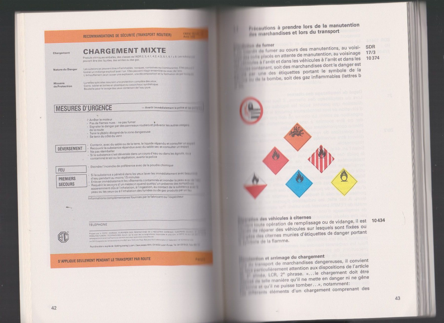 Libri: Guide Transport Marchandises SDR - 1988  camions .. – Usato da Bex venduto da Canouille 1