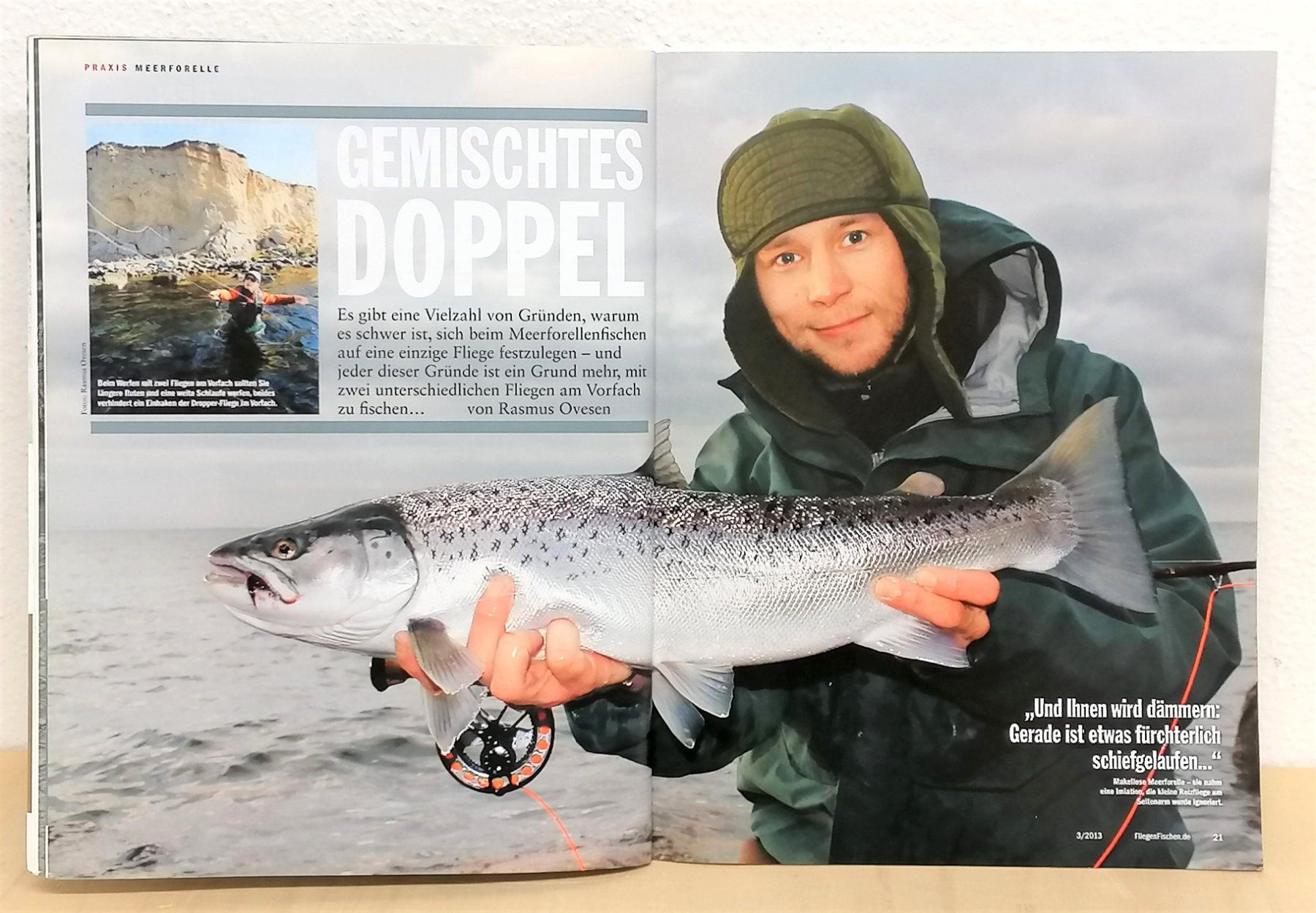 Riviste & Magazine: FliegenFischen – Nr. 3/2013 – Usato da Reinach BL venduto da fliegenrolli 6