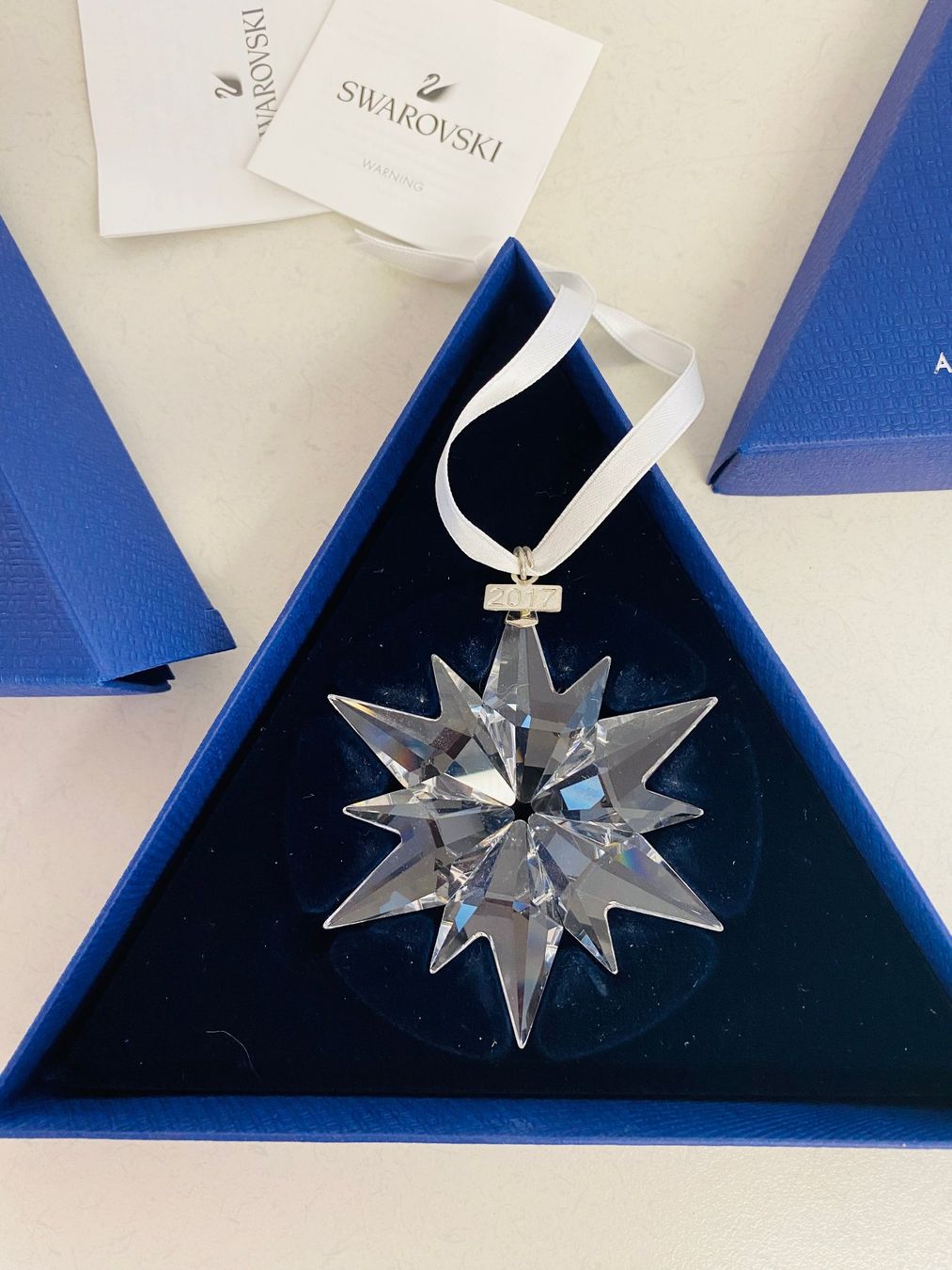 Swarovski Tutte le decorazioni: SWAROVSKI Annual Edition Ornament 2017, OVP – Nuovo (secondo la descrizione) da Niederhelfenschwil venduto da Chleeblatt1938