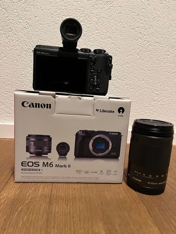 Canon Kamera: Canon EOS M6 Mark II Kit - mit 2 Objektiven – Gebraucht aus Oberurnen von mistermroo 1