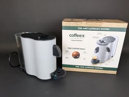 COFFEE B Kapselmaschine Horizon grey inkl. Kapseln