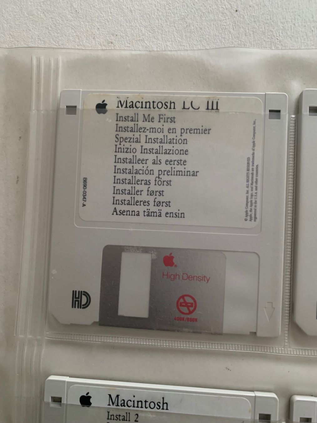 PCs: Macintosh LC III Disketten, verschiedene Versionen, top! – D'occasion à Emmen par newdeal1970 1