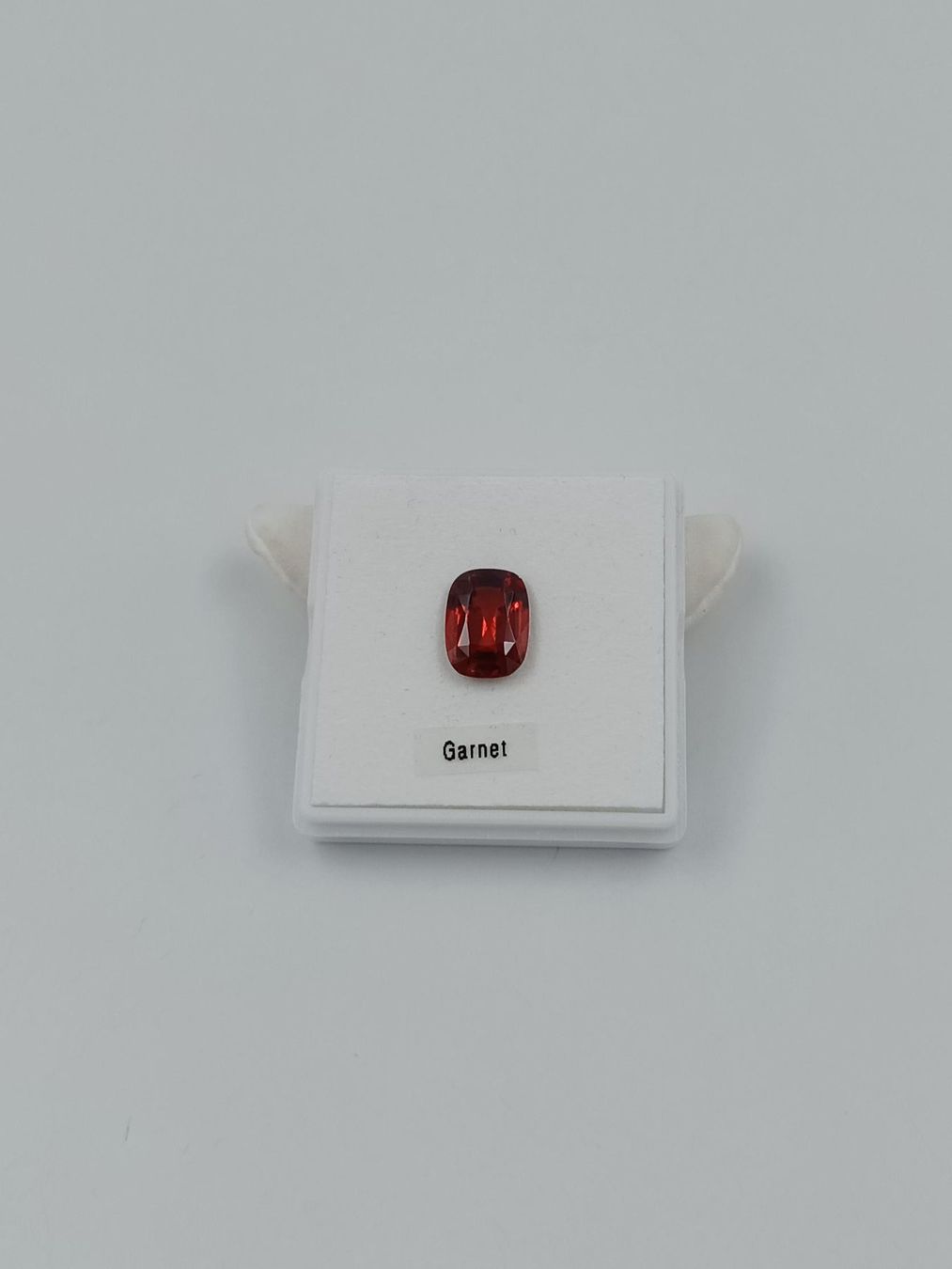 Edelsteine: 1 ORANGE ROTER GRANAT, 8.93 CT. – Gebraucht aus Luzern von EdiGem