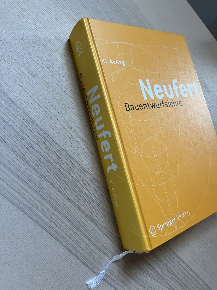 Bücher: Neufert – Gebraucht aus Bern von fel_r5br 1