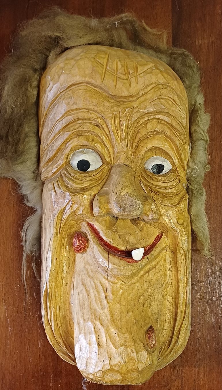 Maschere: Holzmaske – Usato da Merenschwand venduto da Brockinell