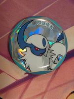 Badge Pokémon Absol Exclusivité Gem pack chinois
