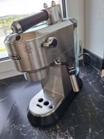 DeLonghi Dedica Siebträgermaschine Edelstahl