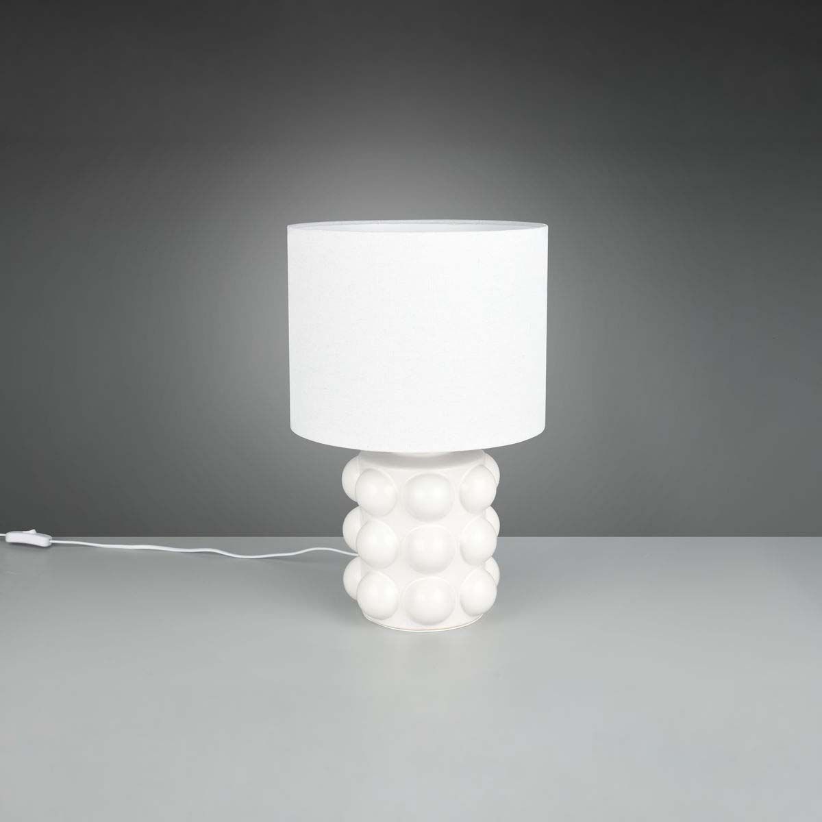 Lampade: Tischleuchte, Weiss, Keramik, 47 cm Höhe – Nuovo (secondo la descrizione) da Kreuzlingen venduto da Smart-Light 2