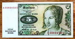 5 Mark Deutschland 1980!!! UNC!!!