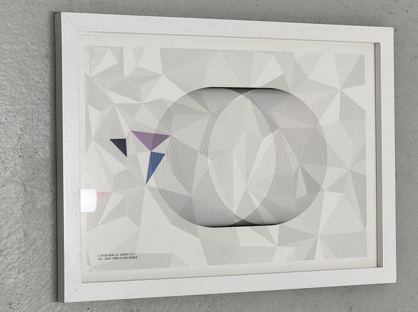 Foto & Immagini: Wandbild, weiss, 35x45cm – Usato da Wallisellen venduto da Z0C