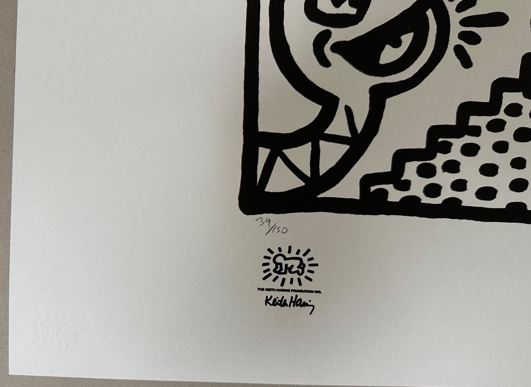 Dipinti: Keith Haring: USA, POP Art 39/150 – Nuovo (secondo la descrizione) da Meilen venduto da Smgdesign 1