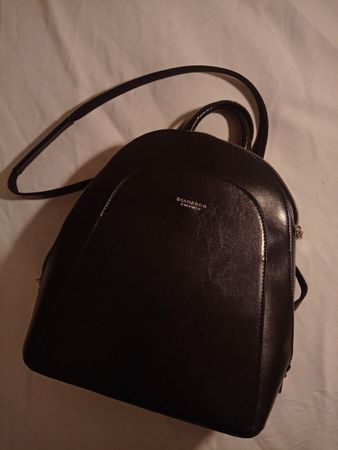 Diana & Co, Elegante Damenrucksack/Tasche Schwarz