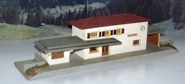 Faller H0 102 Bahnhof Neudorf, aus Holz, um 1954, schön