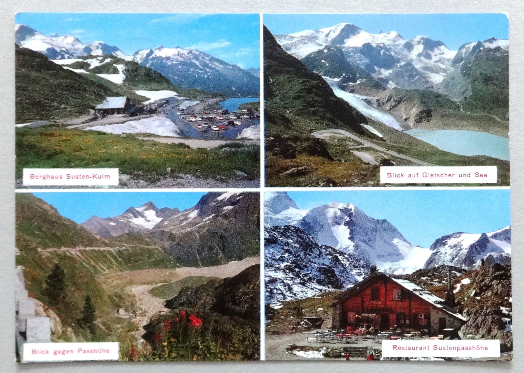 Cartes postales: Sustenpass 2262 m ü.M. – D'occasion à Fétigny par Billy2miny