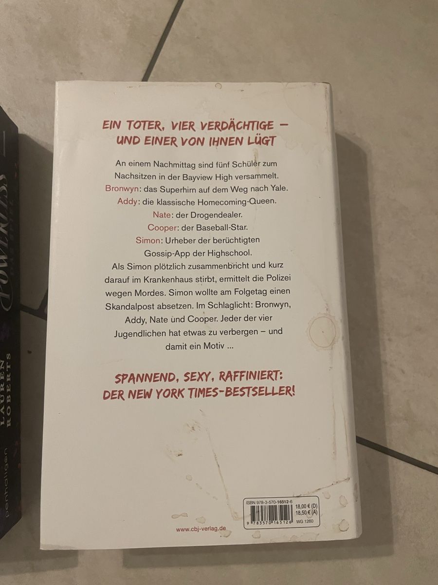Libri: Spannende Jugendbücher: "Powerless" + 2 andere – Usato da Bremgarten AG venduto da Larissa12345 4