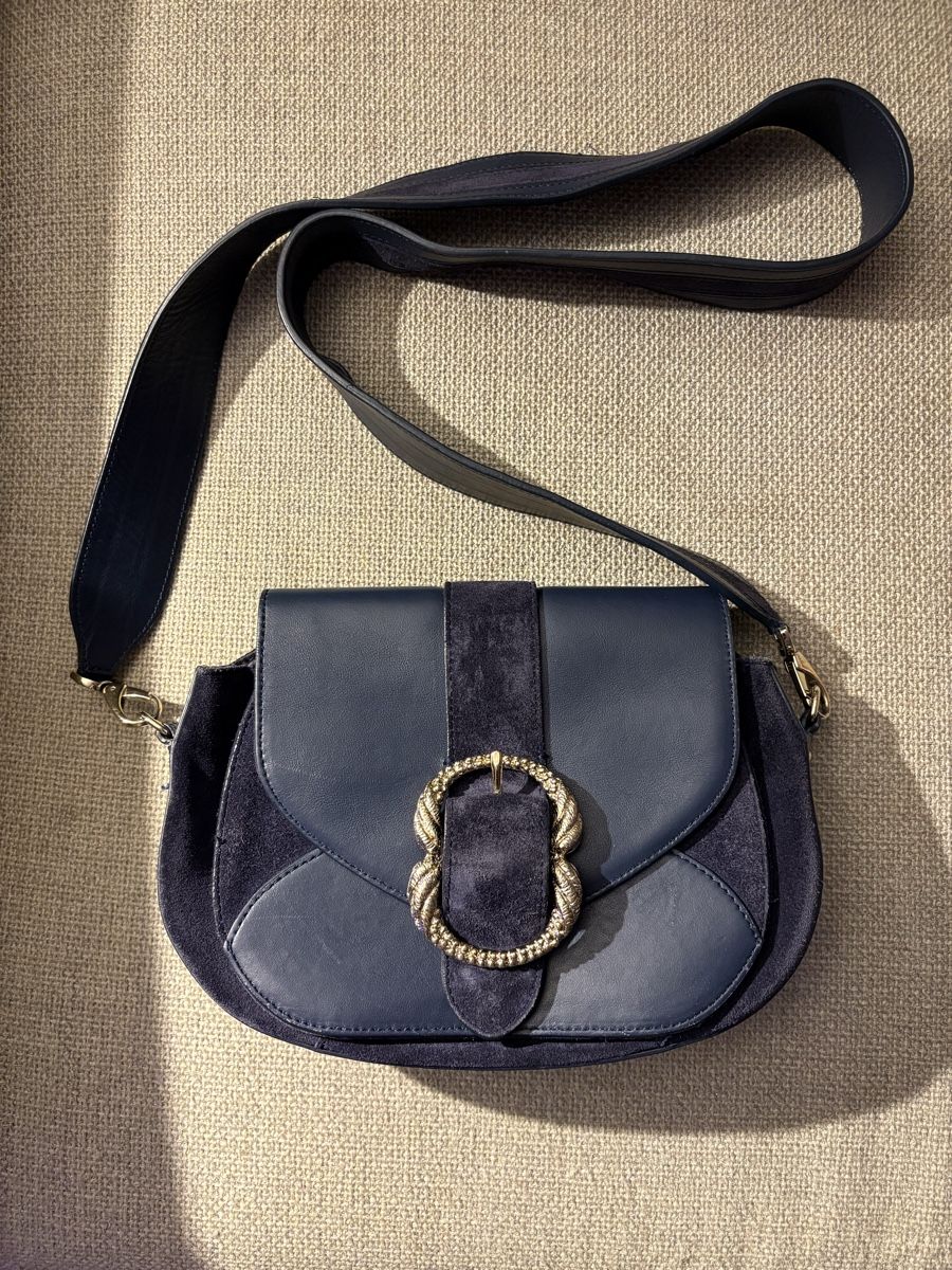 Sezane Borse da donna: Sac Sézane en cuir et daim – Usato da Lausanne venduto da france.guillermin