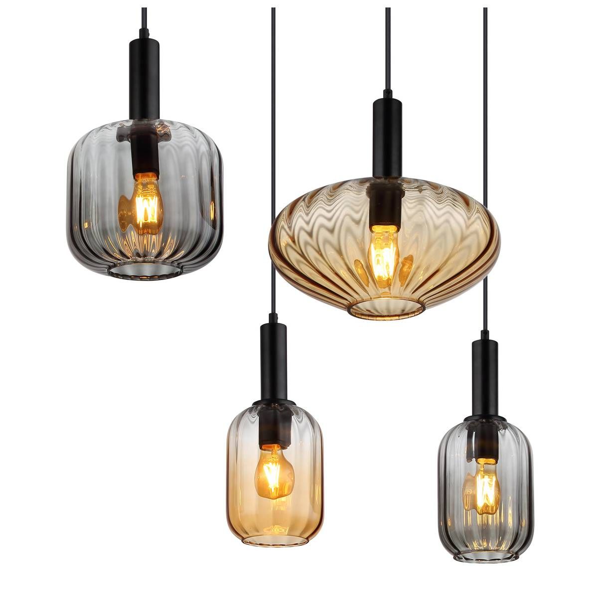 Lampadari & plafoniere: Pendelleuchte, Glas, 100 cm x 47 cm – Nuovo (secondo la descrizione) da Kreuzlingen venduto da Smart-Light 5