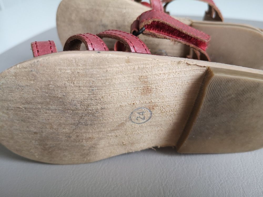 Schuhe für Mädchen: PICCOLA PIU MÄDCHEN SANDALEN LEDER GRÖSSE 24 – Gebraucht aus Sissach von Megane21 4