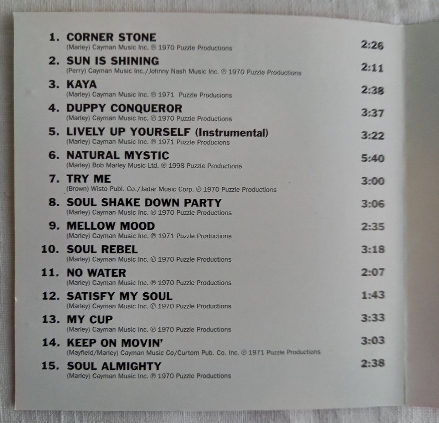 CD: CD "BOB MARLEY" – Nuovo (secondo la descrizione) da Binningen venduto da mar_2jlr 3