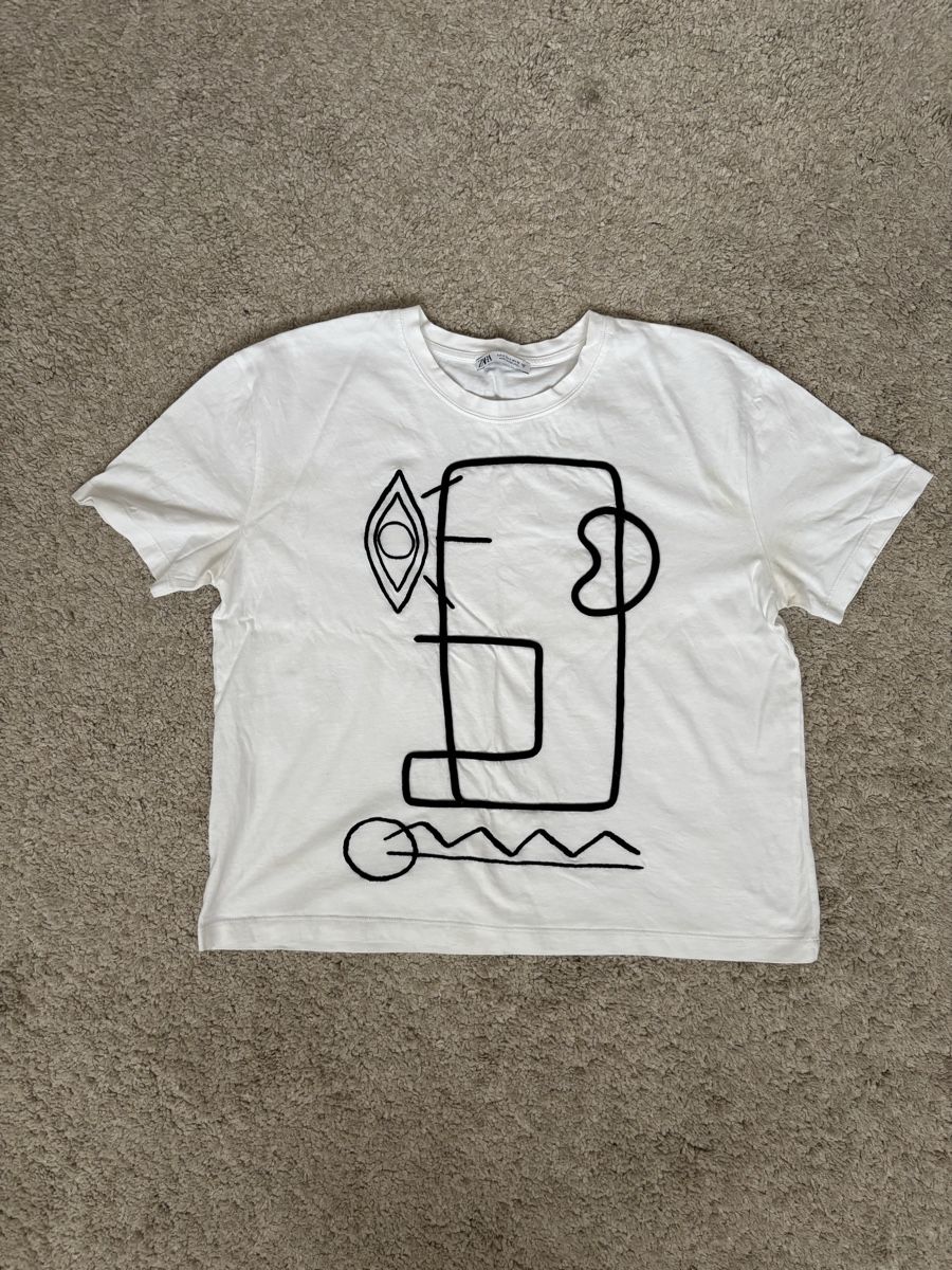 Zara T-shirt: Maglietta Zara – Nuovo (secondo la descrizione) da Bern venduto da katypustovarov