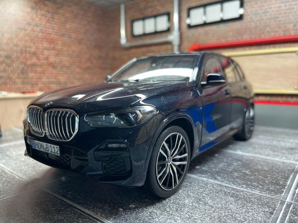 BMW X5 2019 Blue metallic 1:18