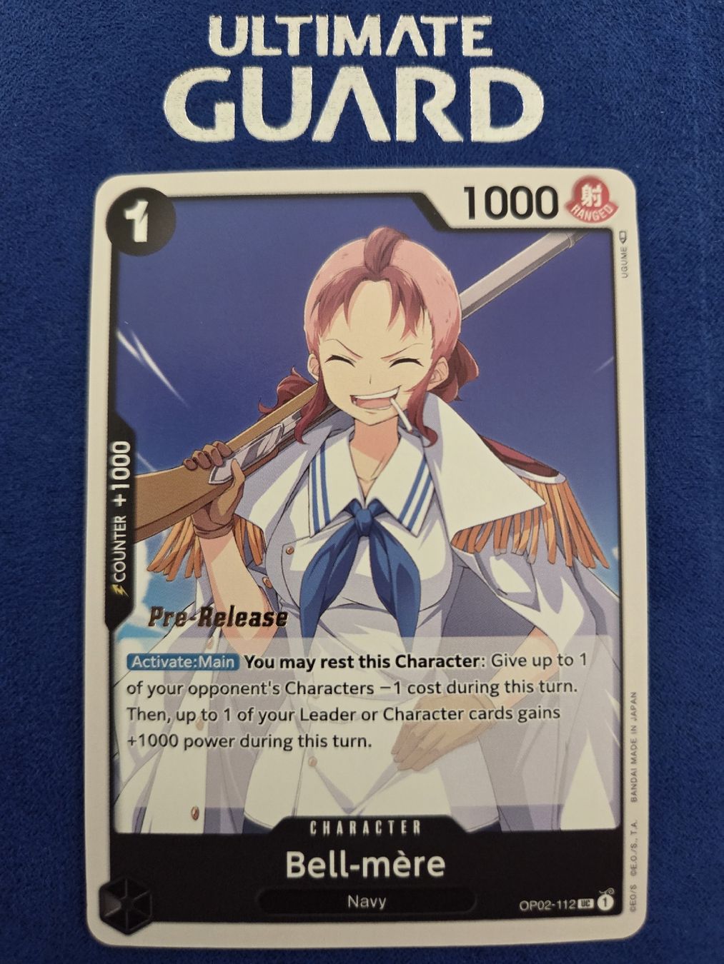 Bandai Carte collezionabili: One Piece TCG - Bell-mère EN Pre-Release – Nuovo (secondo la descrizione) da Safnern venduto da wil_z6qf