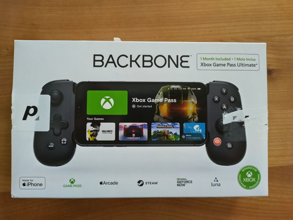 Backbone One for Xbox (iOS, Playstation, PC) für iPhones Kaufen auf