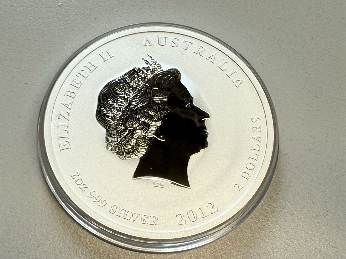 Alle Münzen: Silbermünze Lunar Serie Drache 2012 - 2 OZ – Neu (gemäss Beschreibung) aus Savognin von Buongiorno 1
