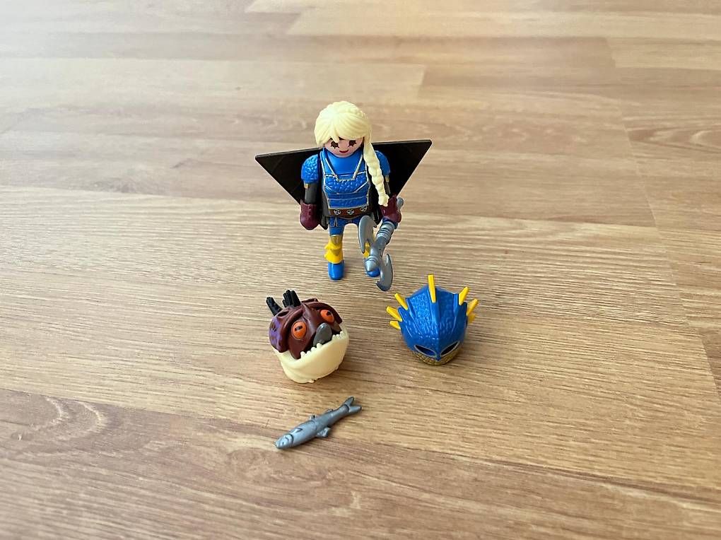 Giocattoli: Playmobile Dragons Astrid und Nimmersatt – Usato da Muri b. Bern venduto da sibube3000