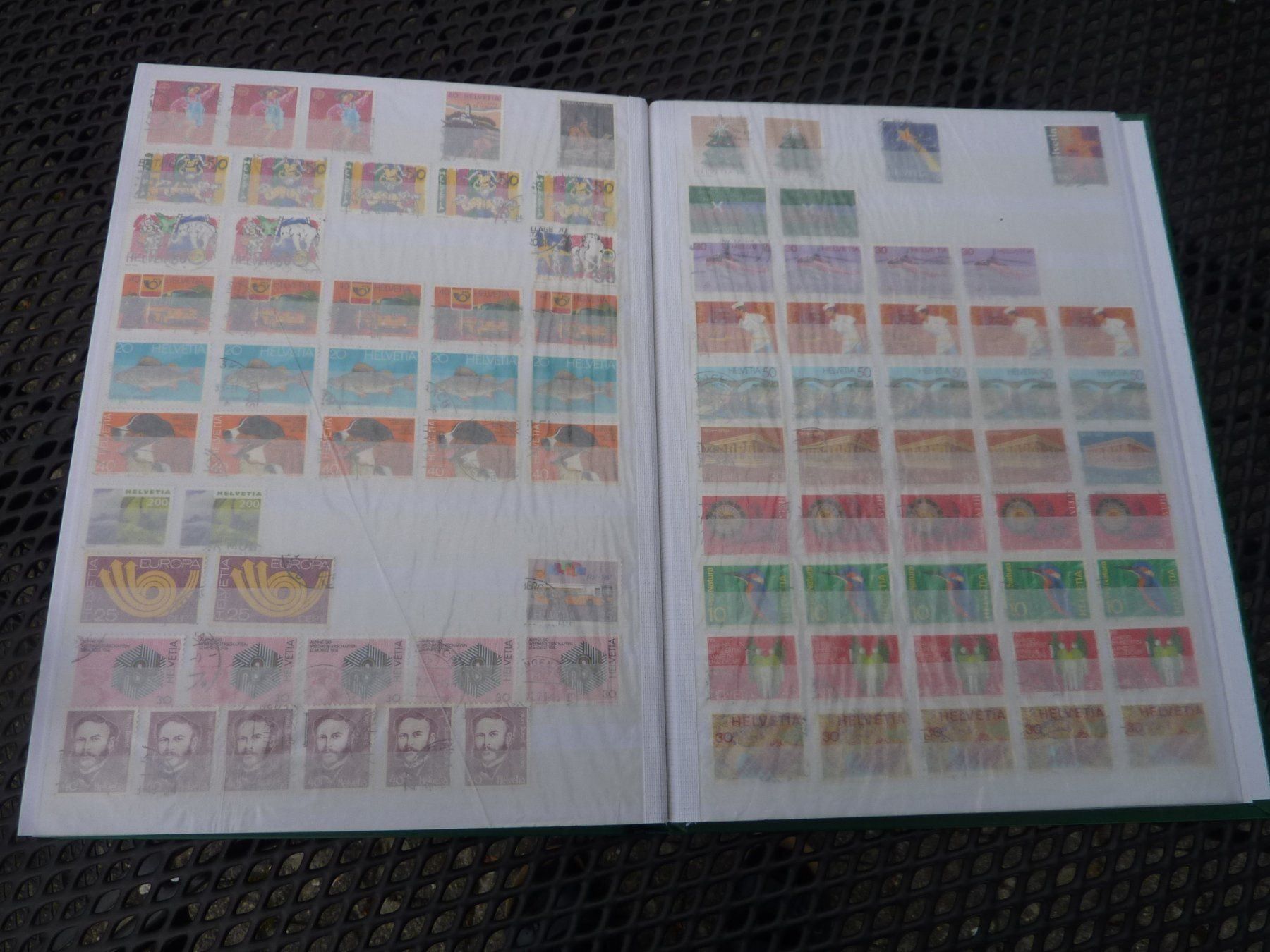 Tutti i francobolli: Briefmarkenalbum, Schweiz – Usato da Gelfingen venduto da btrottmann 5