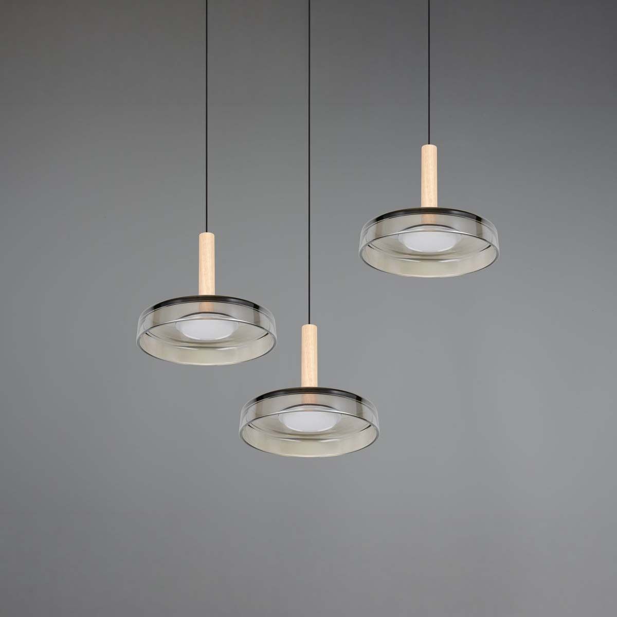 Lampadari & plafoniere: LED Pendelleuchte, Glas, 35 cm Ø – Nuovo (secondo la descrizione) da Kreuzlingen venduto da Smart-Light 5