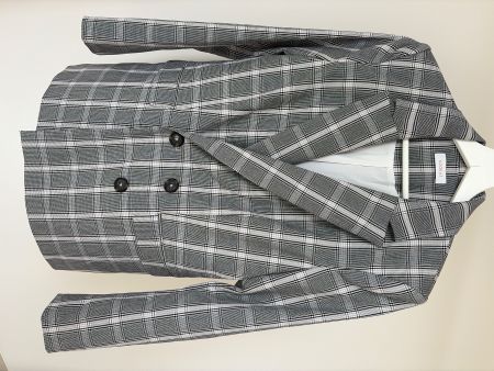 Kookai Blazer Kariert Grau/Weiss, Grösse 38, Top Zustand