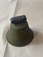 Alte Schweizer Kuhglocke / Viehglocke Bronze ca. 10 cm 