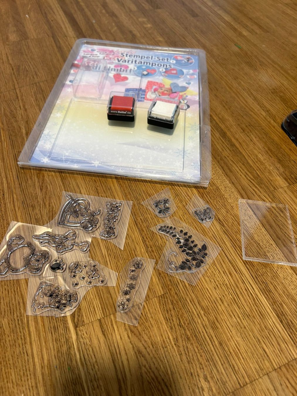 Kit bricolage: Grosses Bastelset mit Perlen, Stempeln, Federn & Zubehör – Usato da Küsnacht ZH venduto da filo_fila8700 7
