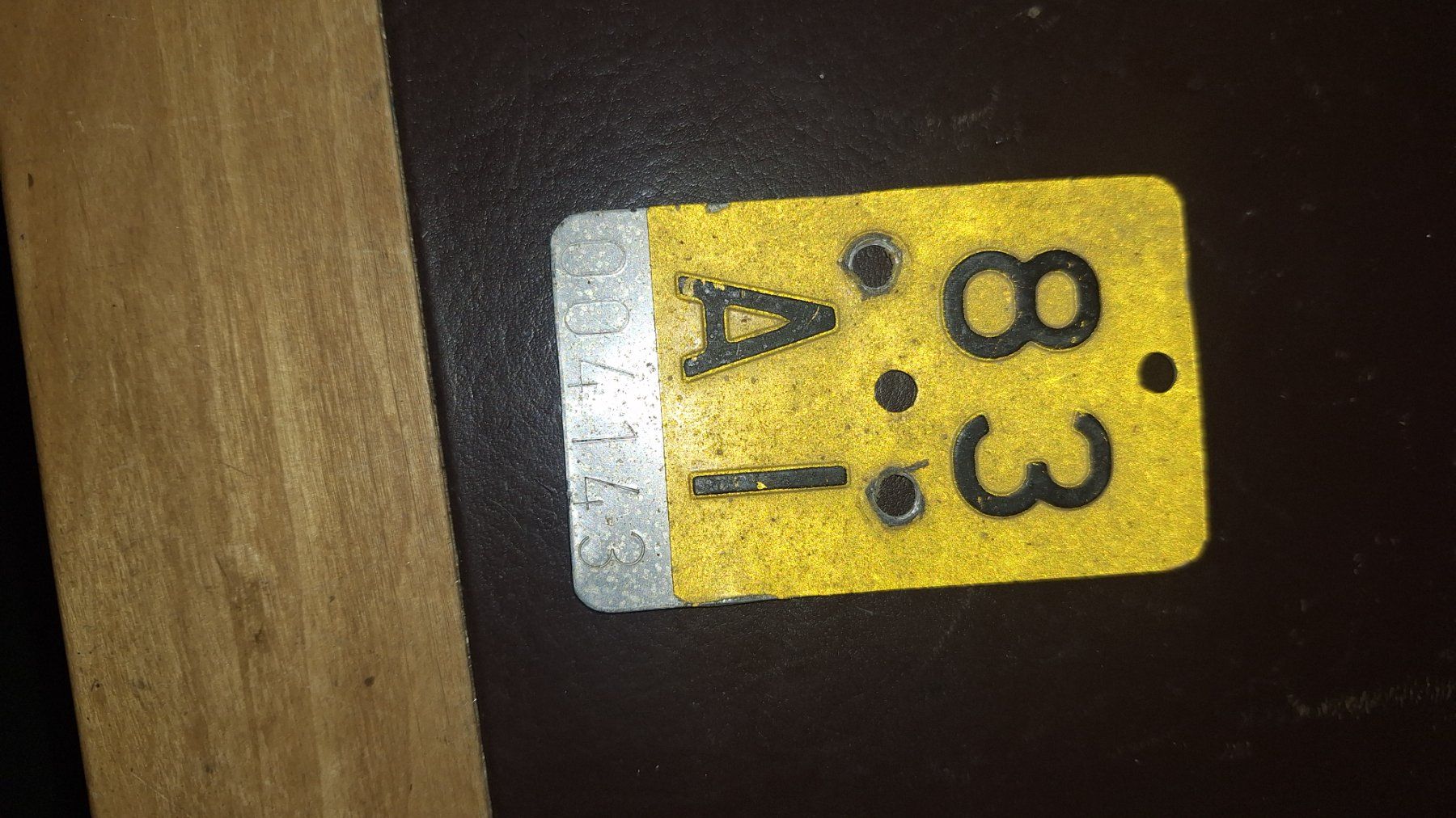Insegne: Altes Nummern Schild AI 83 – Usato da Appenzell-Steinegg venduto da lichs