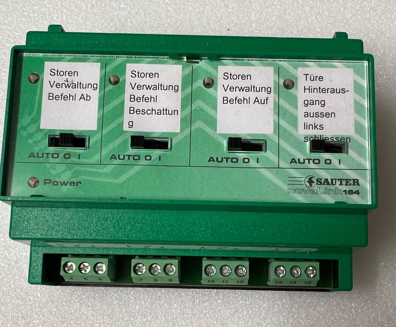 Sistema di controllo: Sauter nova 164 SPS / EYY164 F202 – Usato da Romanshorn venduto da DonRicardoo