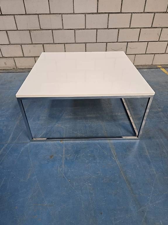 Tische: Couchtisch Square 2er Set weiss hochglanz chrom – Neu (gemäss Beschreibung) aus Zollikofen von uniqueroom 2