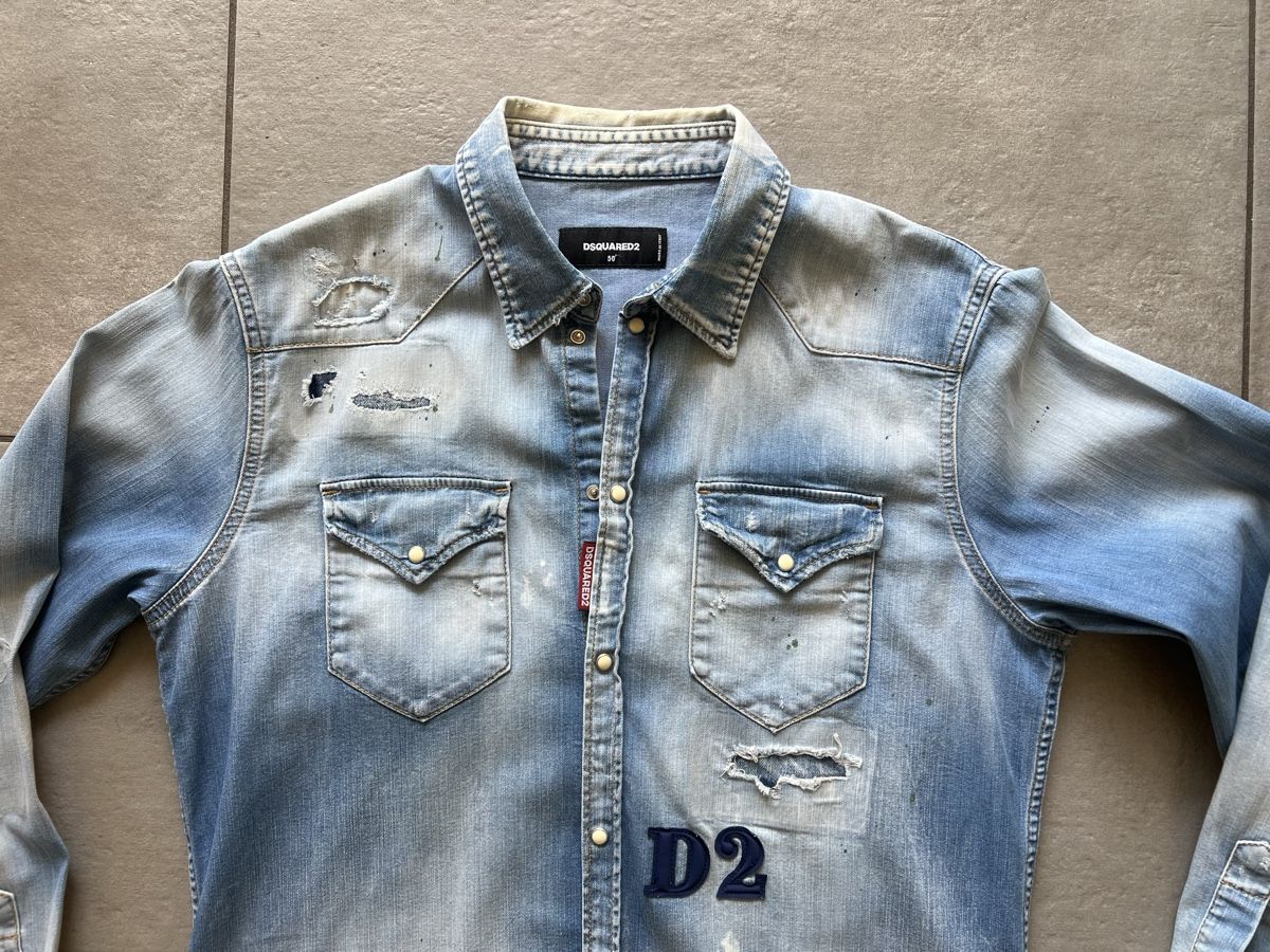 Dsquared2 Chemises: Dsquared2 D2 camicia jeans uomo 50 – D'occasion à Mendrisio par fly_9wzx 6