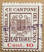 Fiskalmarke Cantone Ticino TI - Fatture