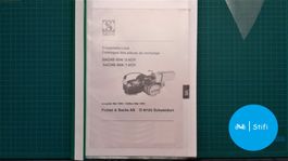 Sachs 504/2A CH / 504/1A CH Ersatzteilliste Mai 1983