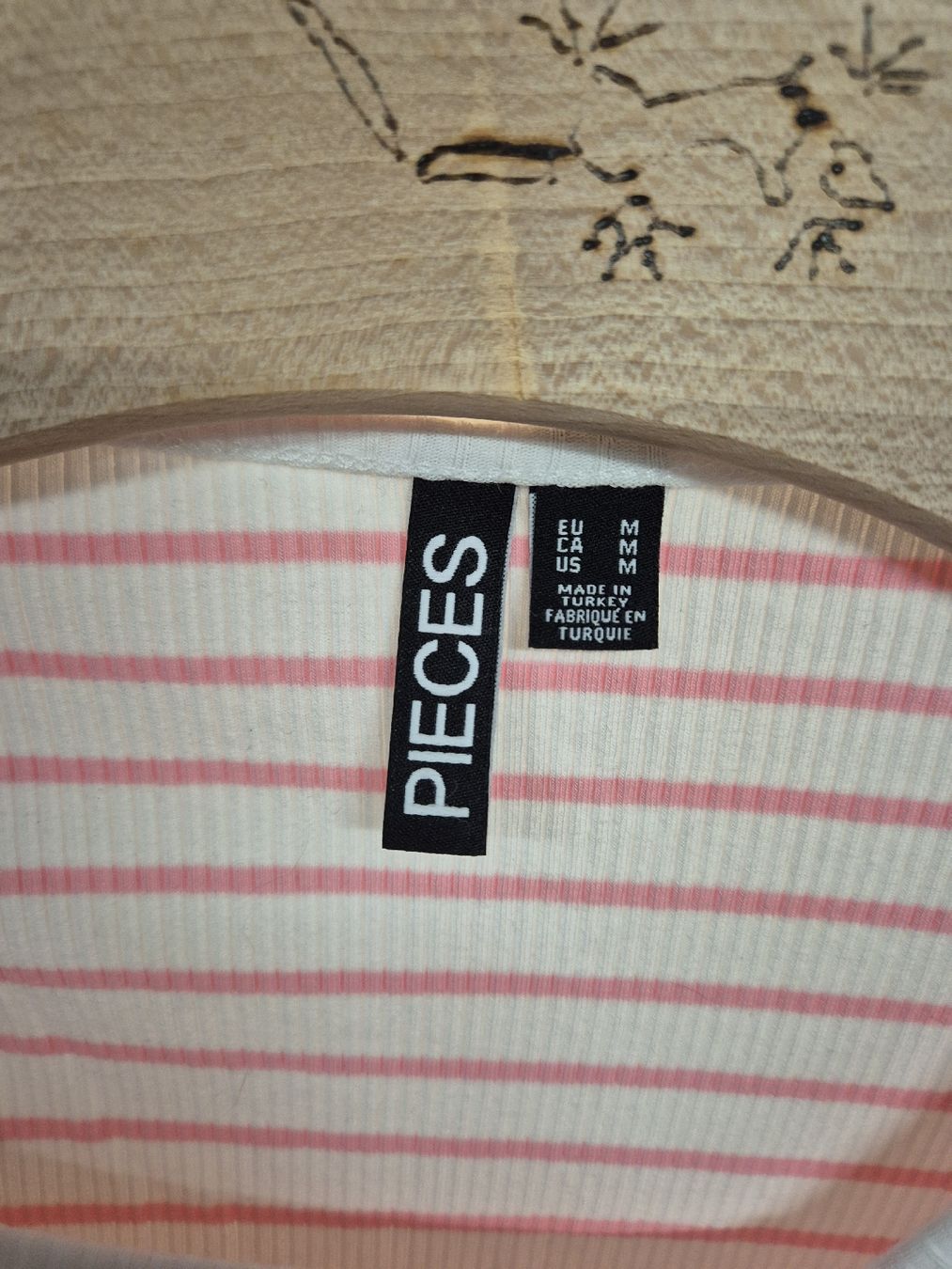 Pieces T-Shirts: Pieces Longsleeve, gestreift, Gr. M, neu – Neu (gemäss Beschreibung) aus Känerkinden von melbaumg 2