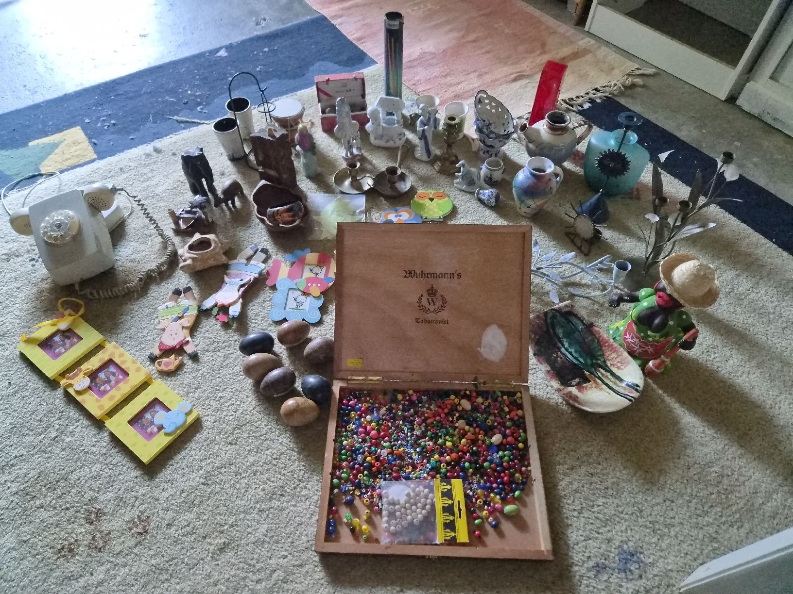 Tutte le decorazioni: Grosses Deko-Konvolut /Flohmarktposten – Usato da Bubendorf venduto da Lunara70 1