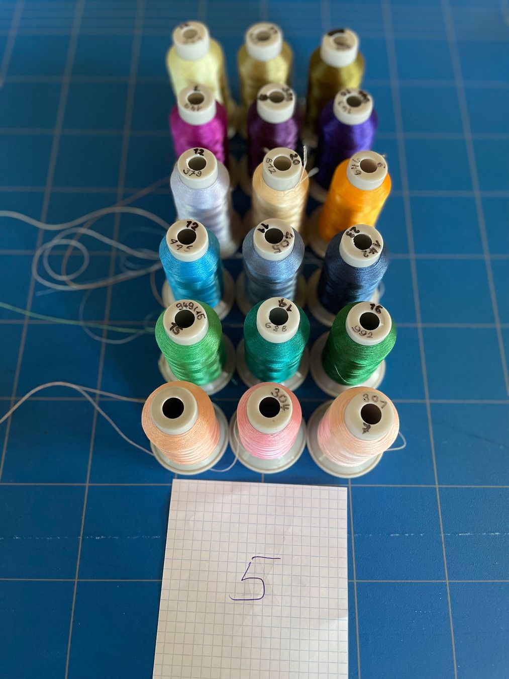 Cordicelle & Fili: Stickfäden Poly-Soft – Usato da Grabs venduto da naehtreff
