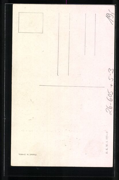 Cartes postales: Rud. Pick: Dicke Putzfrau am Gemälde de – D'occasion à Berlin par bartko-reher 1