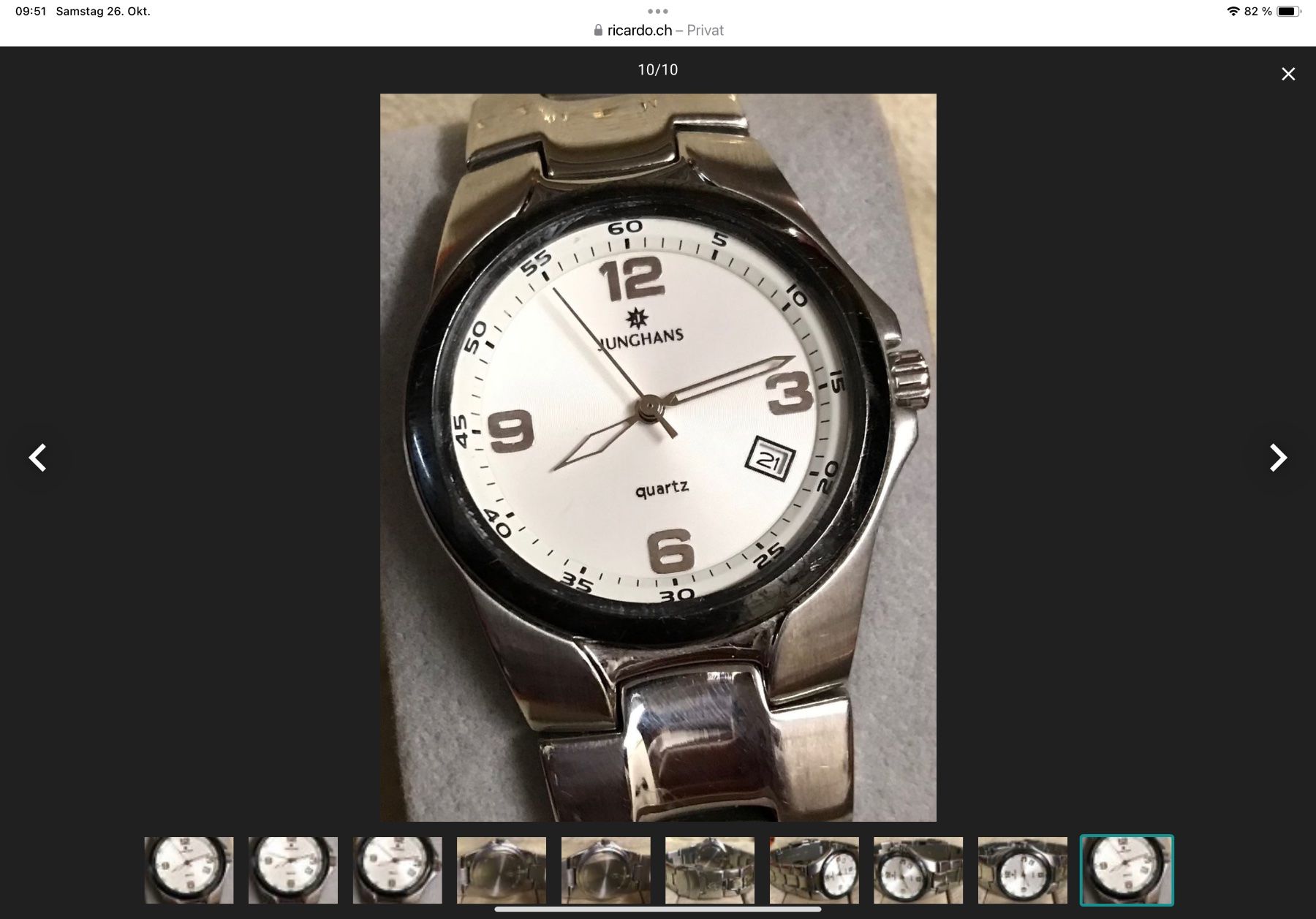 Junghans Orologi: Junghans herren uhr – Usato da Langnau am Albis venduto da Judithsebi
