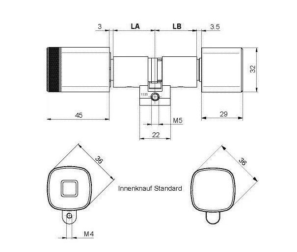 Cilindri per serratura: dormakaba evolo smart I starter-kit – Nuovo e nell'imballaggio originale da Amriswil venduto da FMS-8580 3