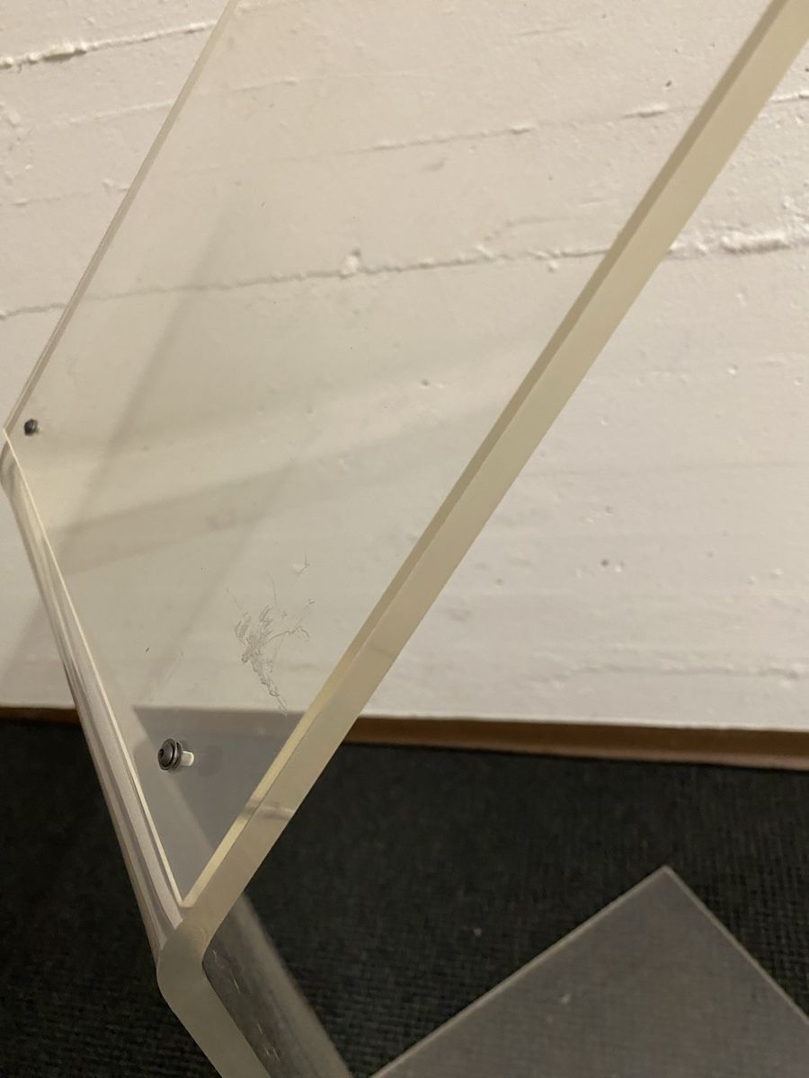 Allestimento di negozi e stand fieristici: Plexiglas Ständer Preisständer  – Usato da Hägglingen venduto da Karin0802 2