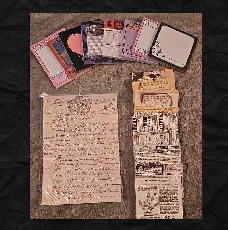 Bastelsets: Journaling Bastelsachen – Gebraucht aus Gossau SG von nanuwasgeht