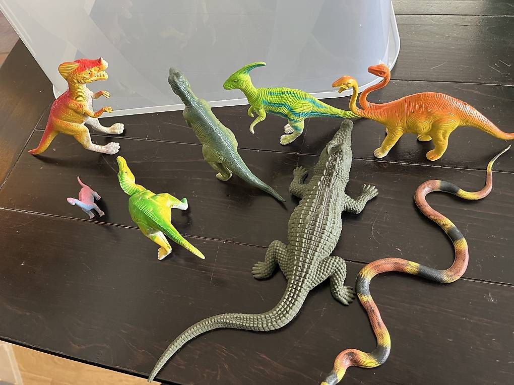 Bücher: Dinosaures crocodiles et serpent – Gebraucht aus Le Lignon von nad_5yrd 1
