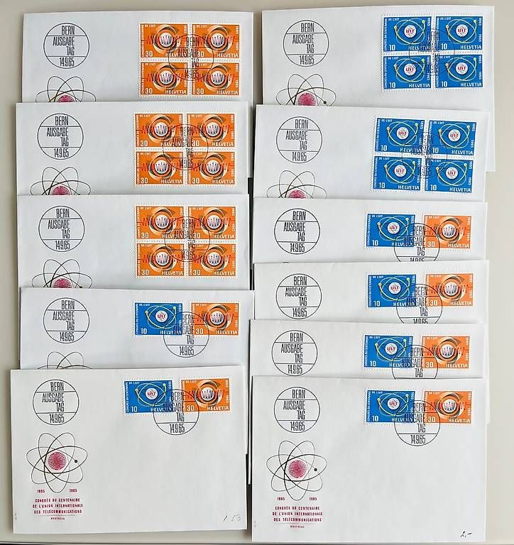 Tutti i francobolli: Briefmarken, Sammlung, Ersttagesbriefe – Nuovo e nell'imballaggio originale da Itingen venduto da Weiler1